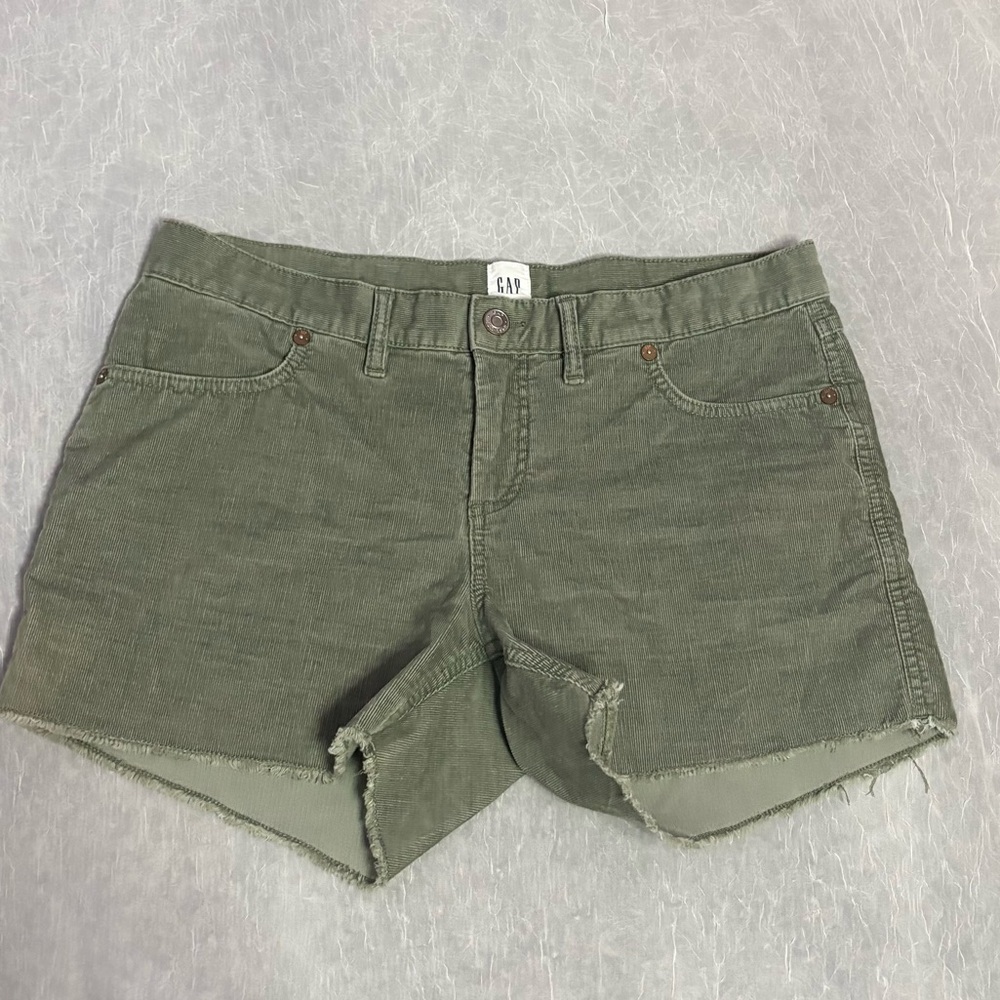 GAP Women's Sage Green Jean Shorts